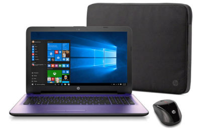 HP 15.6  Pentium 8GB 2TB Laptop - Purple inc McAfee